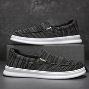 Nicholas - Solide Herren Casual Canvas Slipper