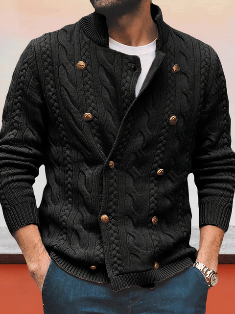 Ronnie - Eleganter, warmer Strickcardigan für Herren