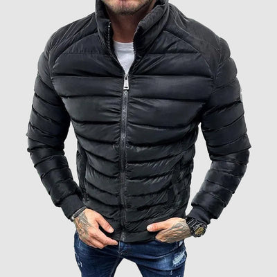 Octavio - Stilvolle, taillierte, warme Steppjacke für Herren