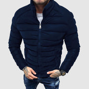 Octavio - Stilvolle, taillierte, warme Steppjacke für Herren