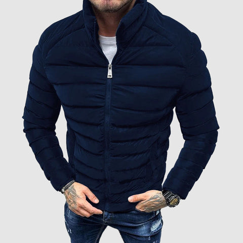Octavio - Stilvolle, taillierte, warme Steppjacke für Herren