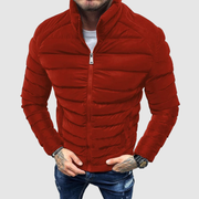 Octavio - Stilvolle, taillierte, warme Steppjacke für Herren