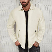 Ronald - Lässige Strickjacke mit Reißverschluss für Herren