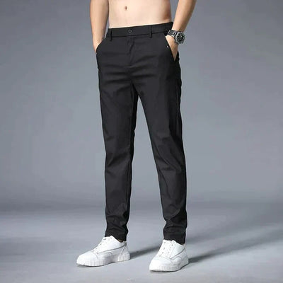 Jovan - Slim-Fit Freizeithose mit geradem Bein