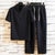 Kaden - Lässiges Hemd- und Hosen-Set
