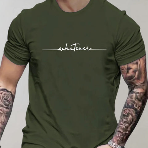 Wendall - Lässiges und Bequemes T-Shirt mit Rundhalsausschnitt für Herren