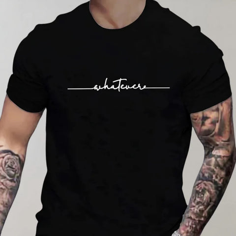 Wendall - Lässiges und Bequemes T-Shirt mit Rundhalsausschnitt für Herren
