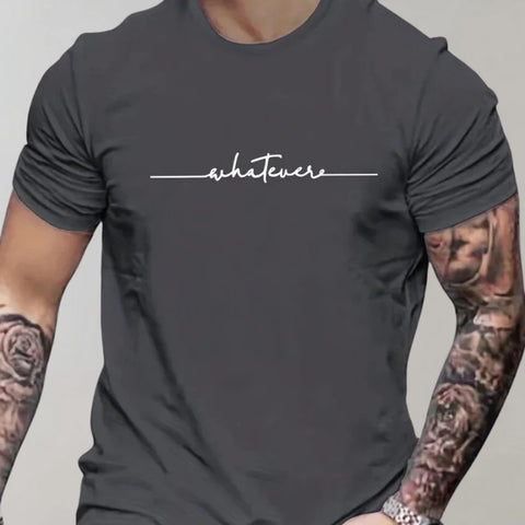 Wendall - Lässiges und Bequemes T-Shirt mit Rundhalsausschnitt für Herren