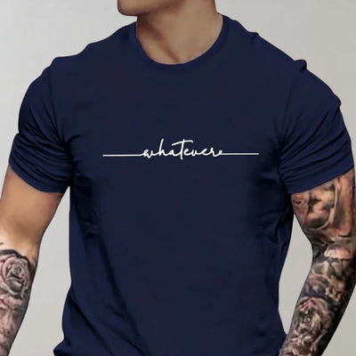 Wendall - Lässiges und Bequemes T-Shirt mit Rundhalsausschnitt für Herren