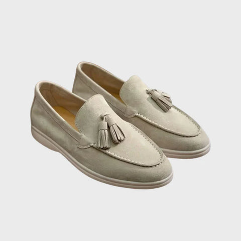 Richard - Loafer aus ultraweichem Schaffell mit Quaste