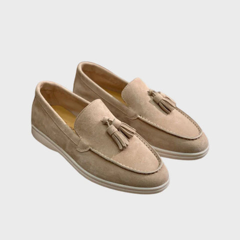 Richard - Loafer aus ultraweichem Schaffell mit Quaste
