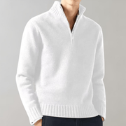 Tristan - Lässiger, warmer Rollkragenpullover mit Reißverschluss für Herren