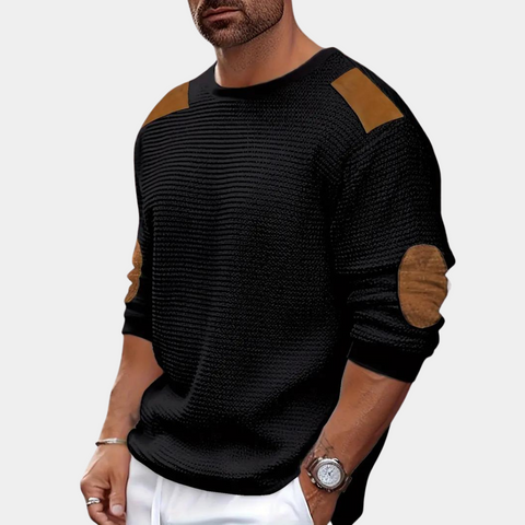 Eziekel - Lässiger Strickpullover für Herren