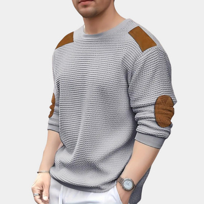 Eziekel - Lässiger Strickpullover für Herren