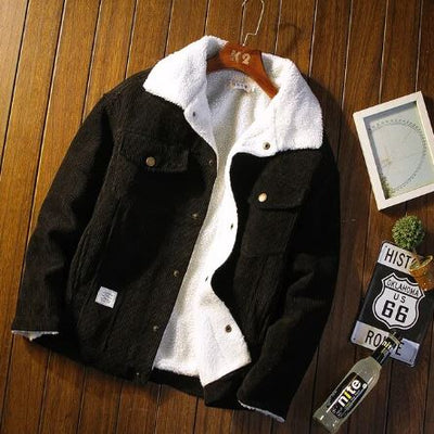 Jasper - Herren Casual Jacke mit Umlegekragen