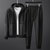 Rodrigo - Stilvolles Set aus Kapuzenjacke und Hose mit Mesh-Reißverschluss für Herren