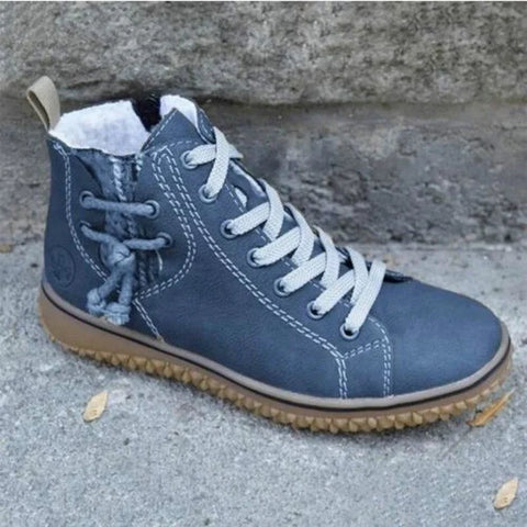 Ashton - Lederstiefel im Vintage-Stil
