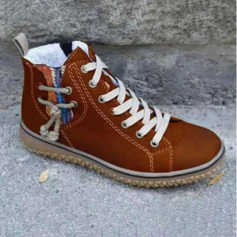 Ashton - Lederstiefel im Vintage-Stil