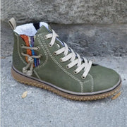 Ashton - Lederstiefel im Vintage-Stil
