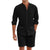 Lemuel - Elegantes und bequemes Set mit Langarmhemd und Shorts
