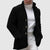 Xabier - Strukturierter Strickcardigan mit Stehkragen für Herren