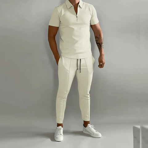Thornton - Elegantes Set mit Polohemd und Hose für Herren