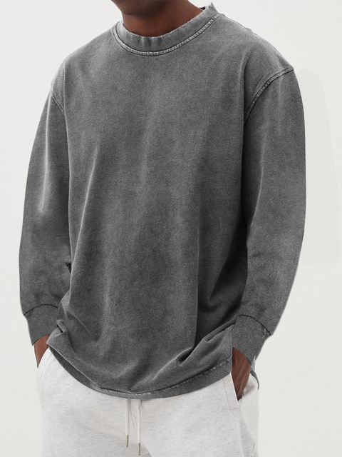 Chester - Bequemer, warmer Pullover mit Rundhalsausschnitt