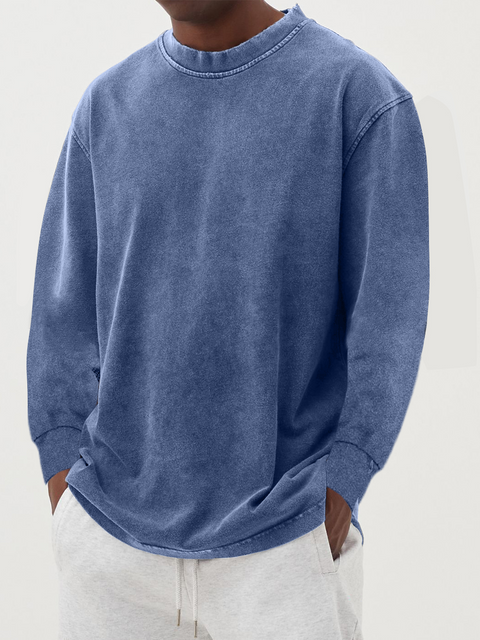 Chester - Bequemer, warmer Pullover mit Rundhalsausschnitt
