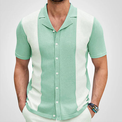 Gabriel - Kurzärmeliges Button Down Hemd