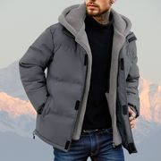 Marino - Lässige, warme, wattierte Jacke für Herren mit Fleecefutter