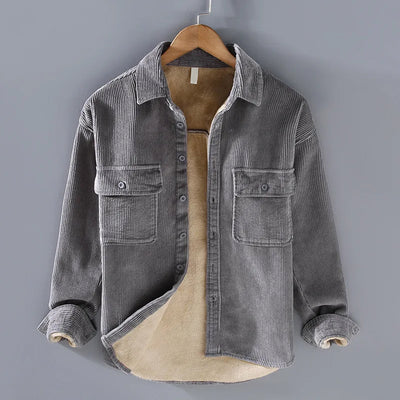 Sander - Stilvolle Cordjacke mit Brusttaschen für Herren