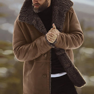 Zyrus - Elegante, warme Jacke aus dickem Fleece für Herren