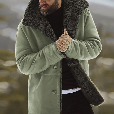 Zyrus - Elegante, warme Jacke aus dickem Fleece für Herren