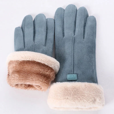 Trevor - Pelzige Winterhandschuhe