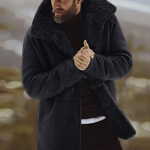 Zyrus - Elegante, warme Jacke aus dickem Fleece für Herren