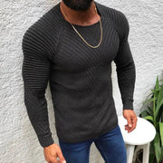 Nikko - Lässiger, taillierter Strickpullover für Herren