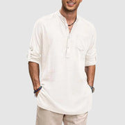 Josiah - Atmungsaktives Langarmshirt im Casual-Stil