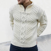 Richard - Lässiger, warmer Strickpullover mit Reißverschluss für Herren