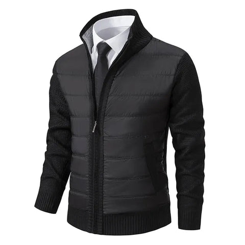 Andrew - Klassische, dicke, warme Strickjacke