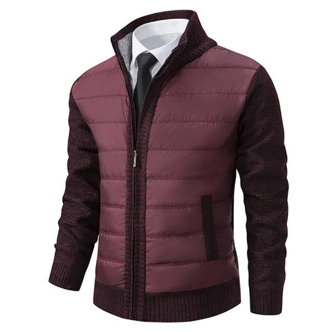 Andrew - Klassische, dicke, warme Strickjacke