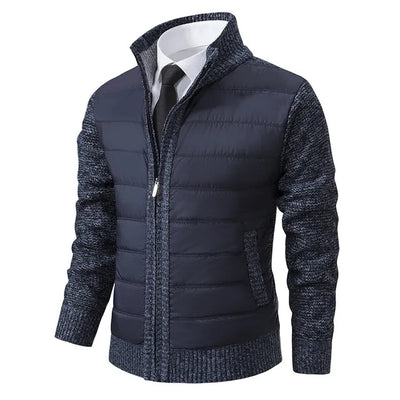 Andrew - Klassische, dicke, warme Strickjacke