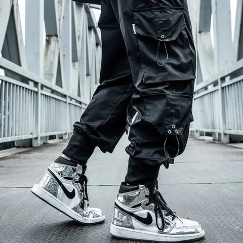 Harry - Schwarze Cargo-Hose