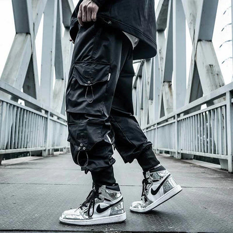 Harry - Schwarze Cargo-Hose