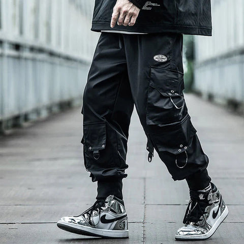 Harry - Schwarze Cargo-Hose