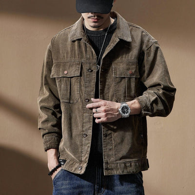 Francis - Retro-Denim-Jacke
