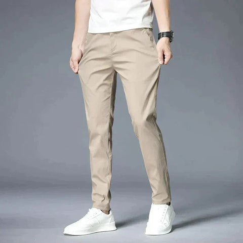 Jovan - Slim-Fit Freizeithose mit geradem Bein