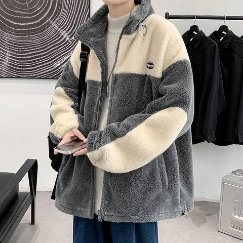 Robert - Leichte Herren-Fleece-Pelzjacke