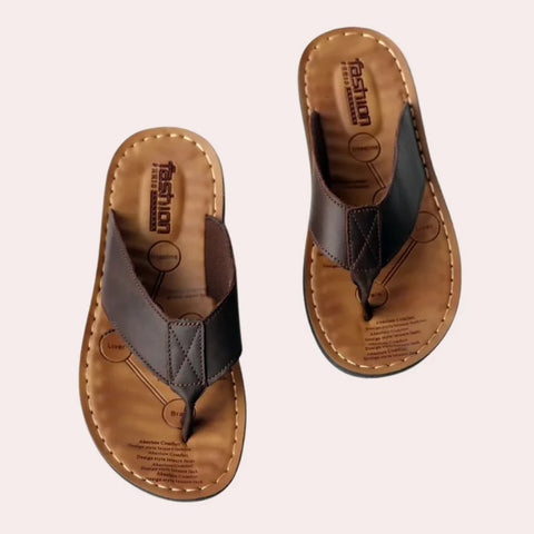 Tristan - Bequeme und Stilvolle Vegan Ledersandalen für Herren