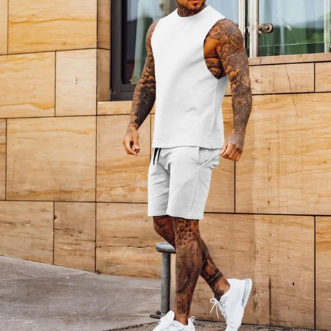 Ashton - Tanktop- und Shorts-Set für Herren