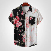 Cielo - Herrenhemd mit hawaiianischen Blumen